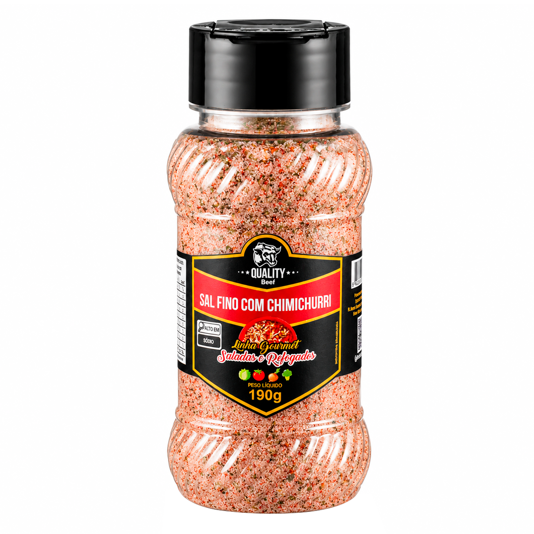 Sal Fino com Chimichurri Quality Beef Vidro 190g