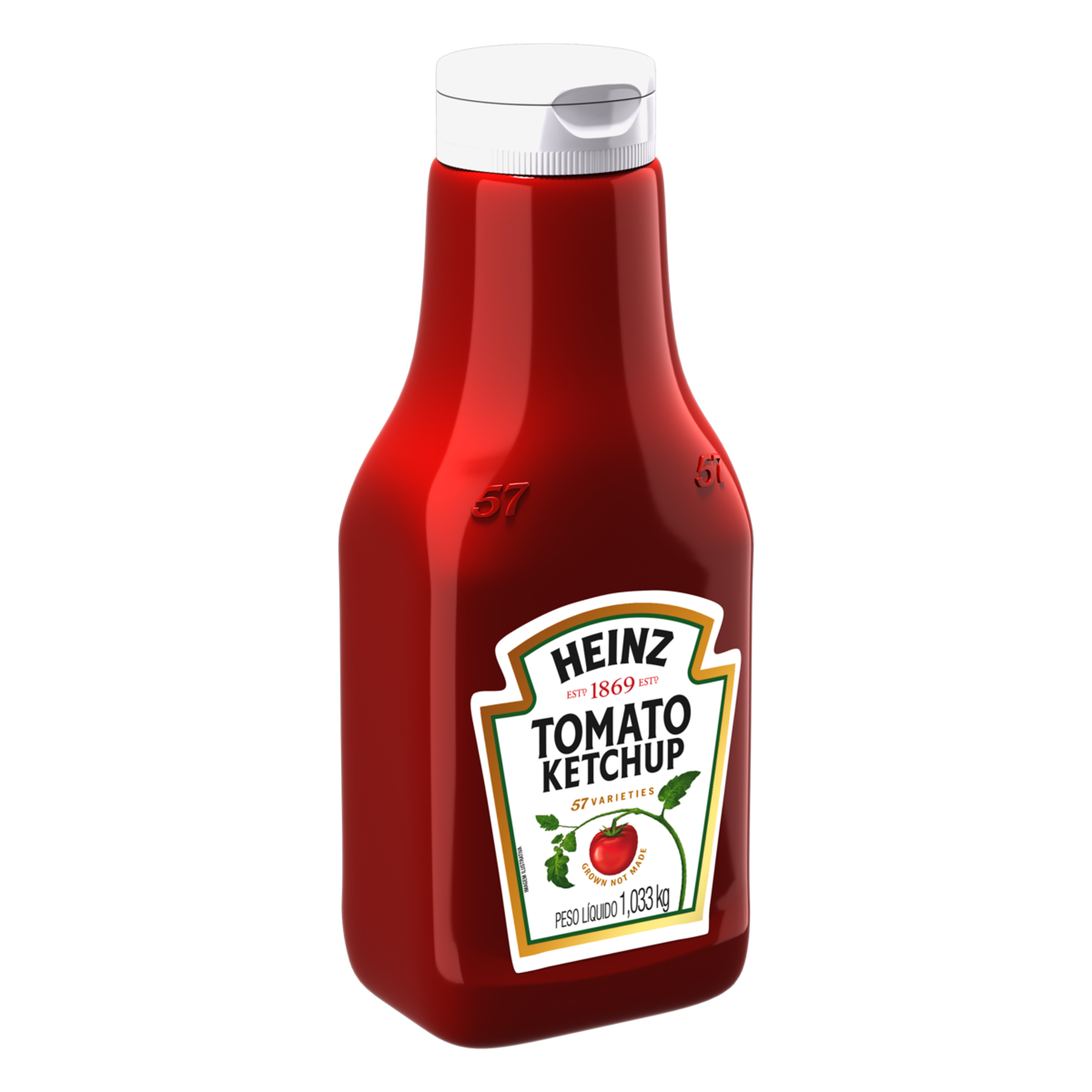 Ketchup Tradicional Heinz Squeeze 1,033kg
