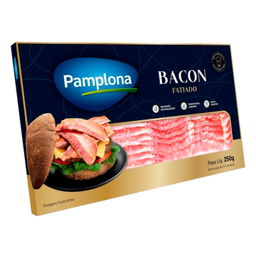 Bacon Fatiado Pamplona Caixa 250g