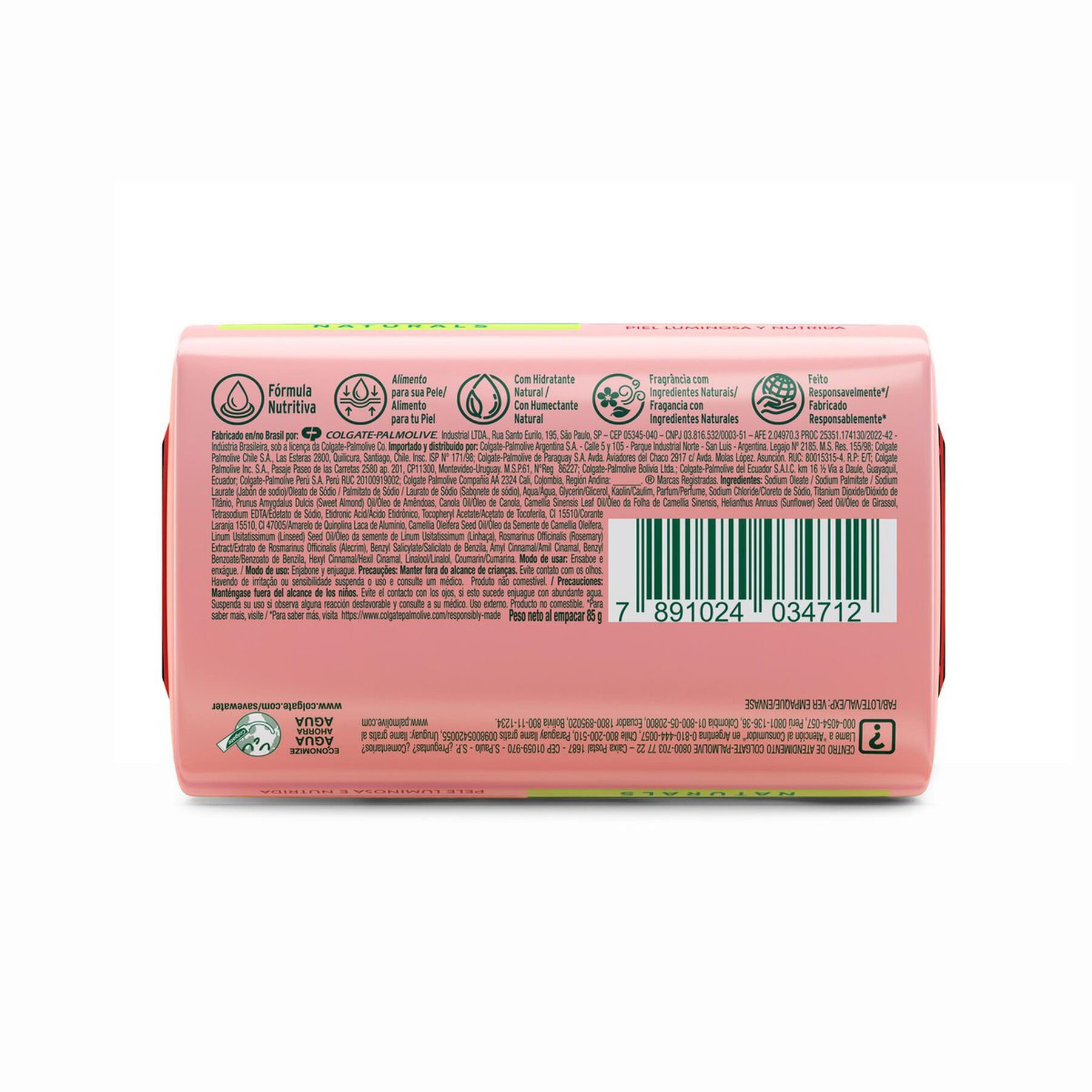 Sabonete em Barra Óleo Nutritivo Palmolive Naturals Cartucho 85g