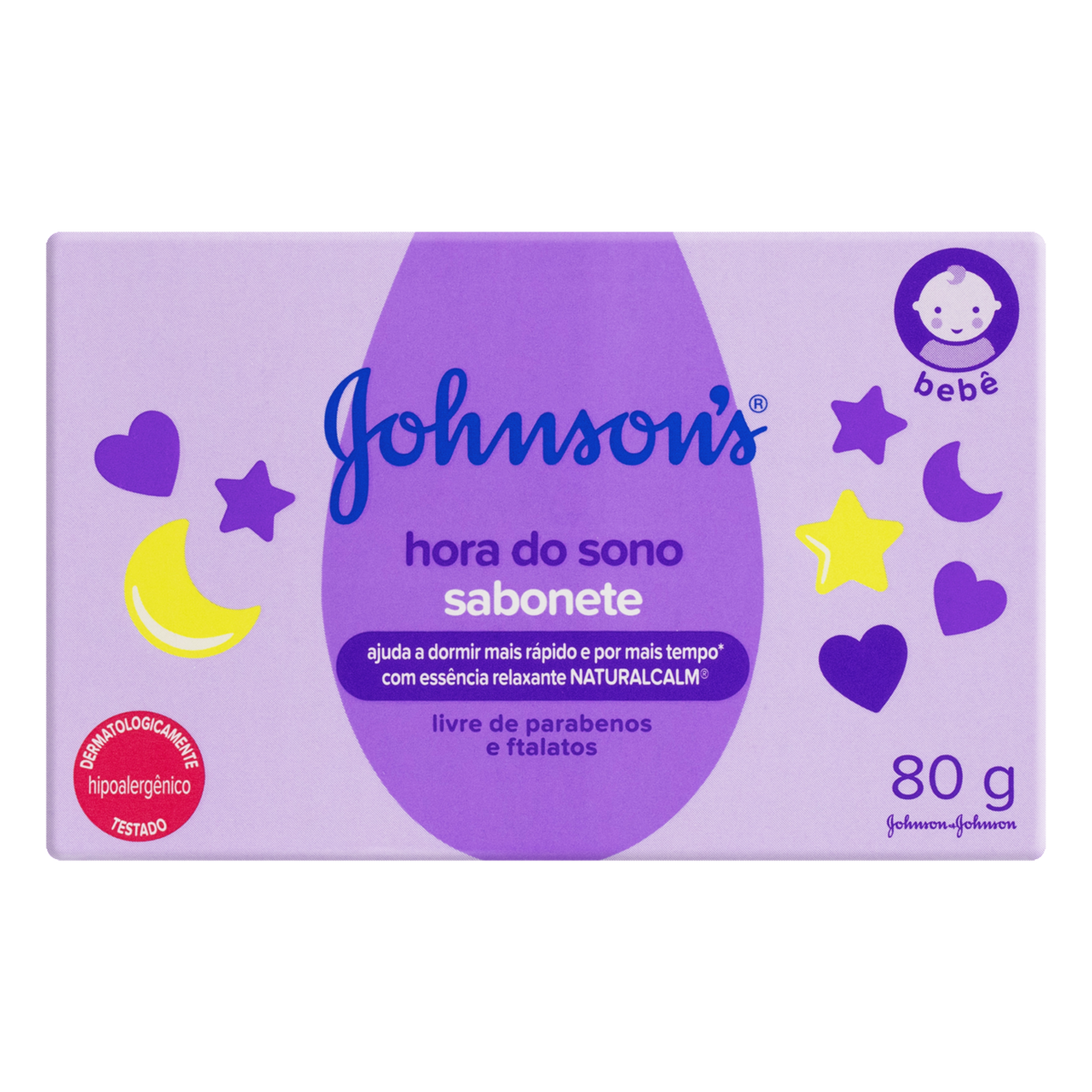 Sabonete em Barra Johnsons Hora do Sono Caixa 80g