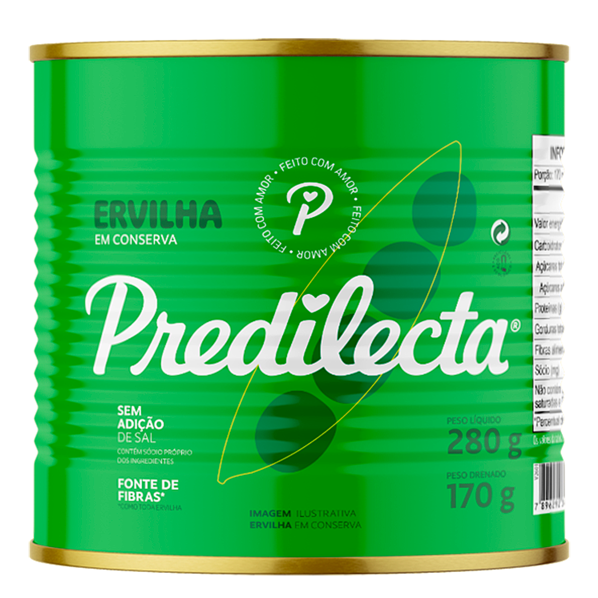 Ervilha Predilecta Lata 170g