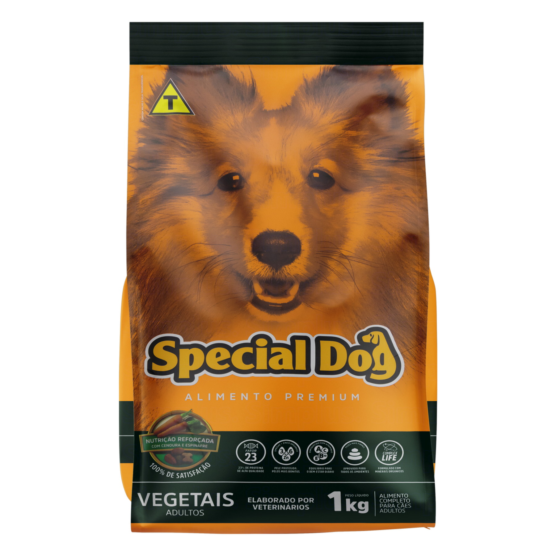 Alimento para Cães Adultos Vegetais Special Dog Premium Pacote 1kg