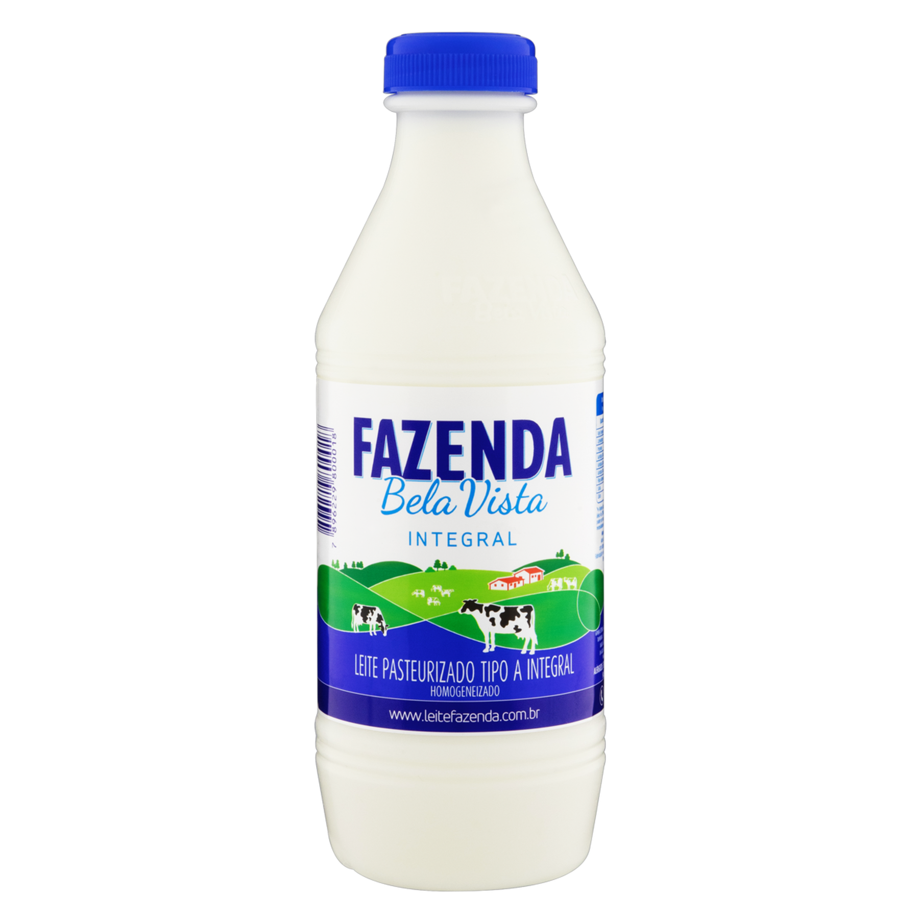 Leite Pasteurizado Homogeneizado Tipo A Integral Fazenda Bela Vista Garrafa 1l