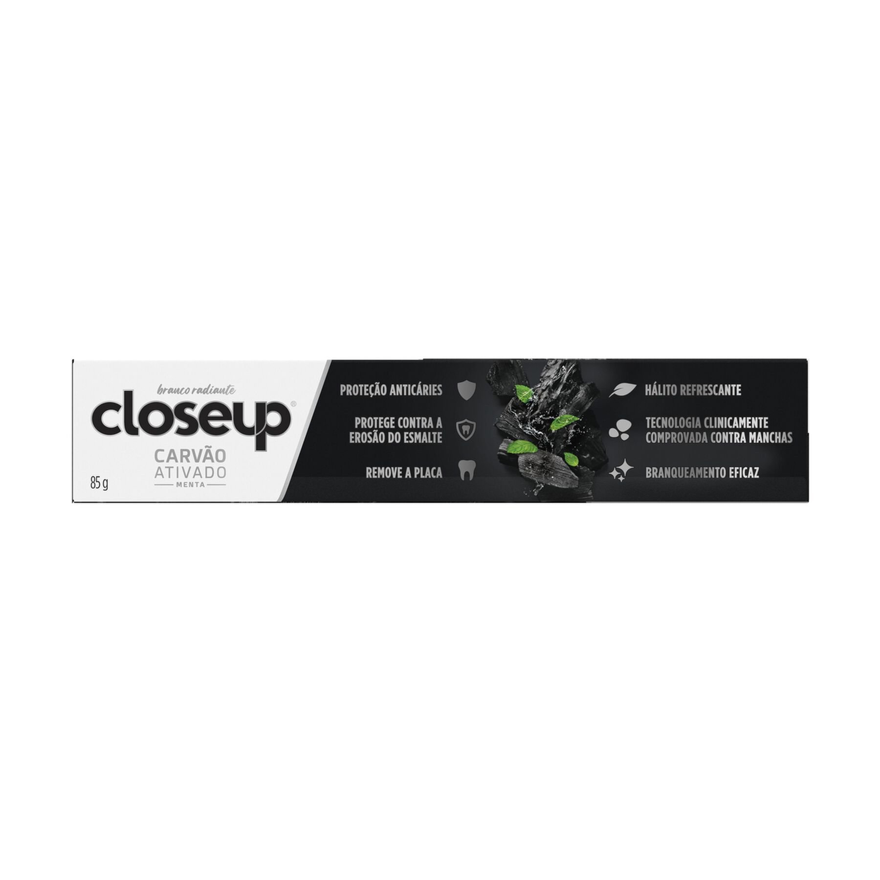 Creme Dental Carv&atilde;o Ativado Menta Closeup Caixa 85g&nbsp;
