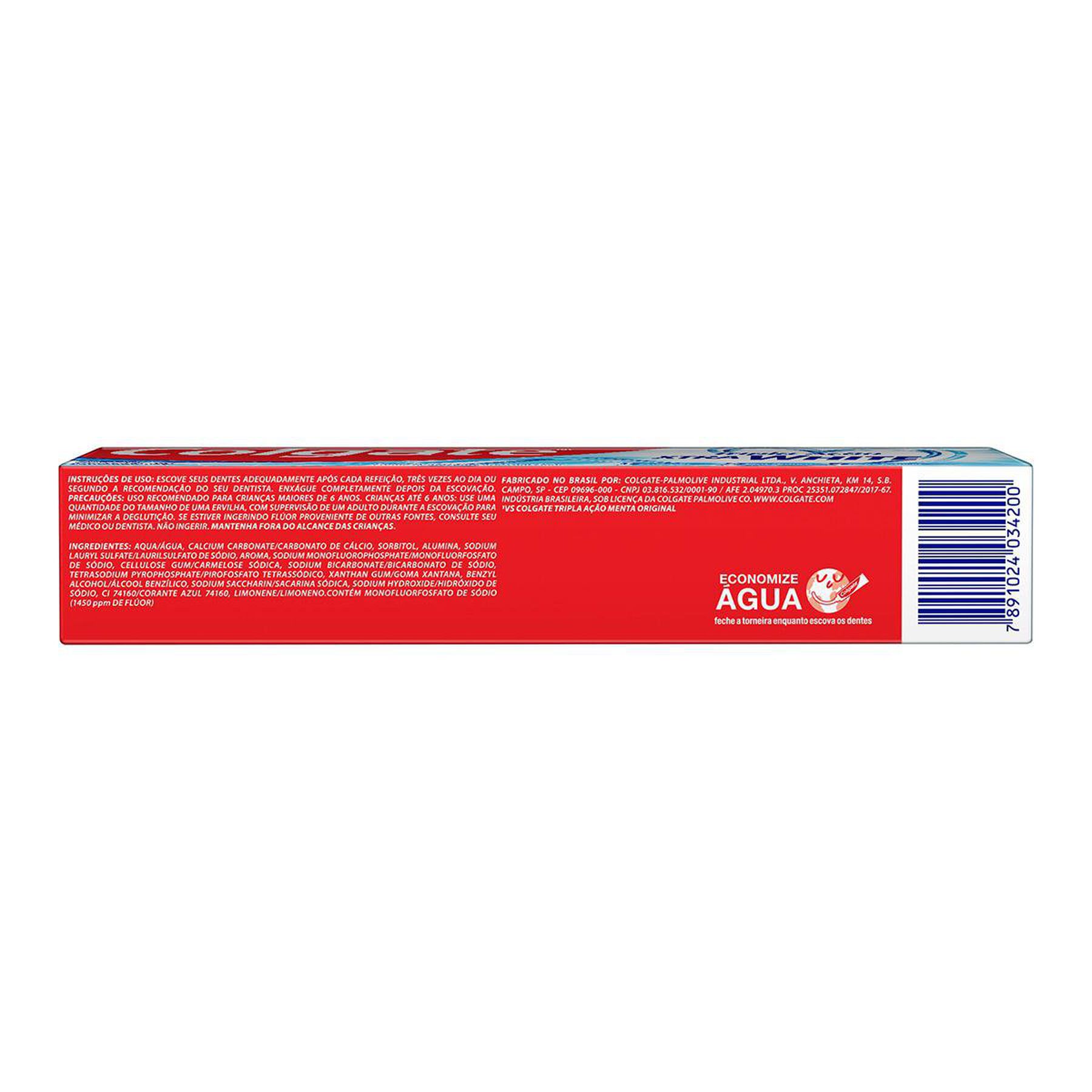 Creme Dental Xtra White Colgate Tripla A&ccedil;&atilde;o Caixa 70g&nbsp;
