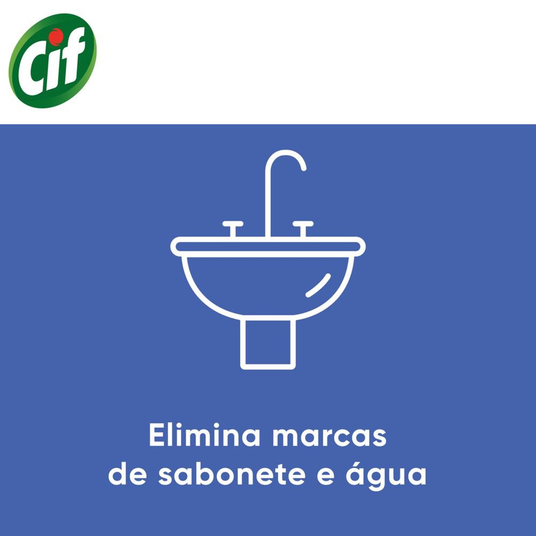 Limpador Especialista Cif Banheiro Sem Cloro Squeeze 500 ml&nbsp;