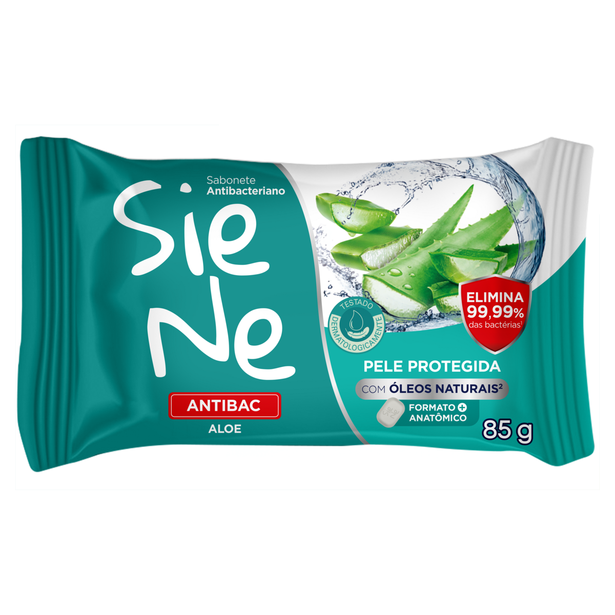 Sabonete Barra Antibacteriano Siene Flow Pack 85g