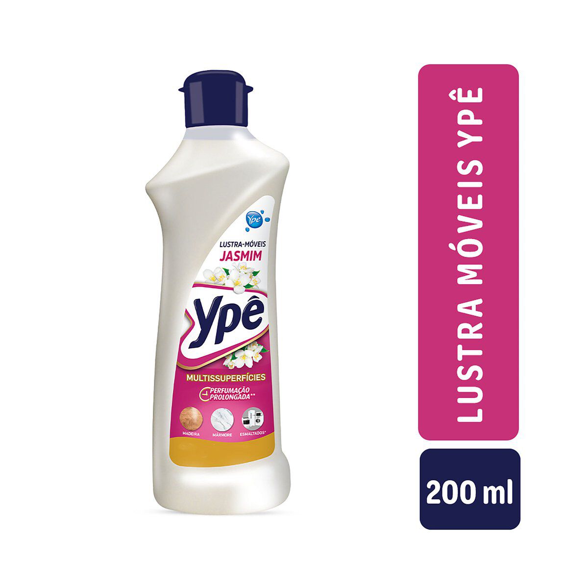 Lustra-M&oacute;veis Multissuperf&iacute;cies Jasmim Yp&ecirc; Squeeze 200ml