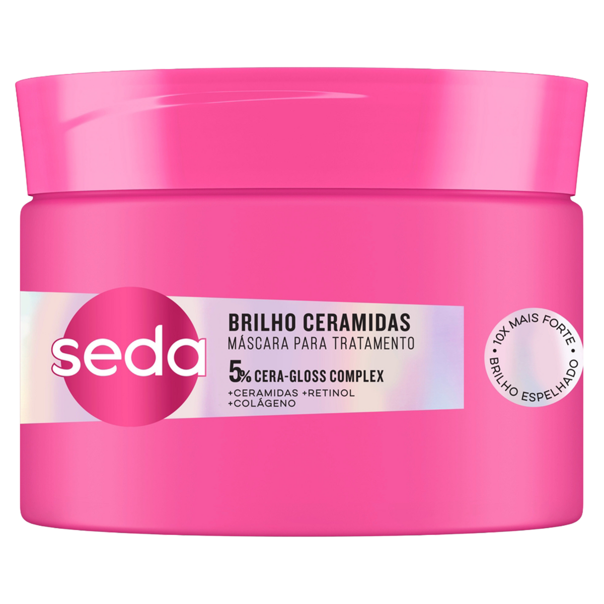 M&aacute;scara de Tratamento Brilho Ceramidas Seda Pote 300g
