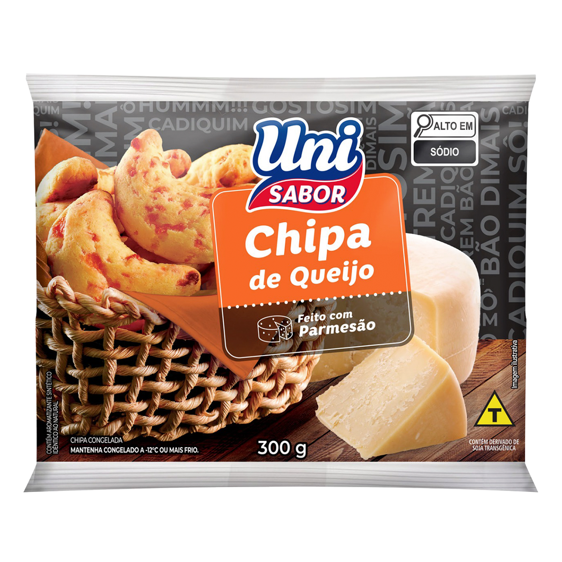 Chipa de Queijo Uni Sabor Pacote 300g