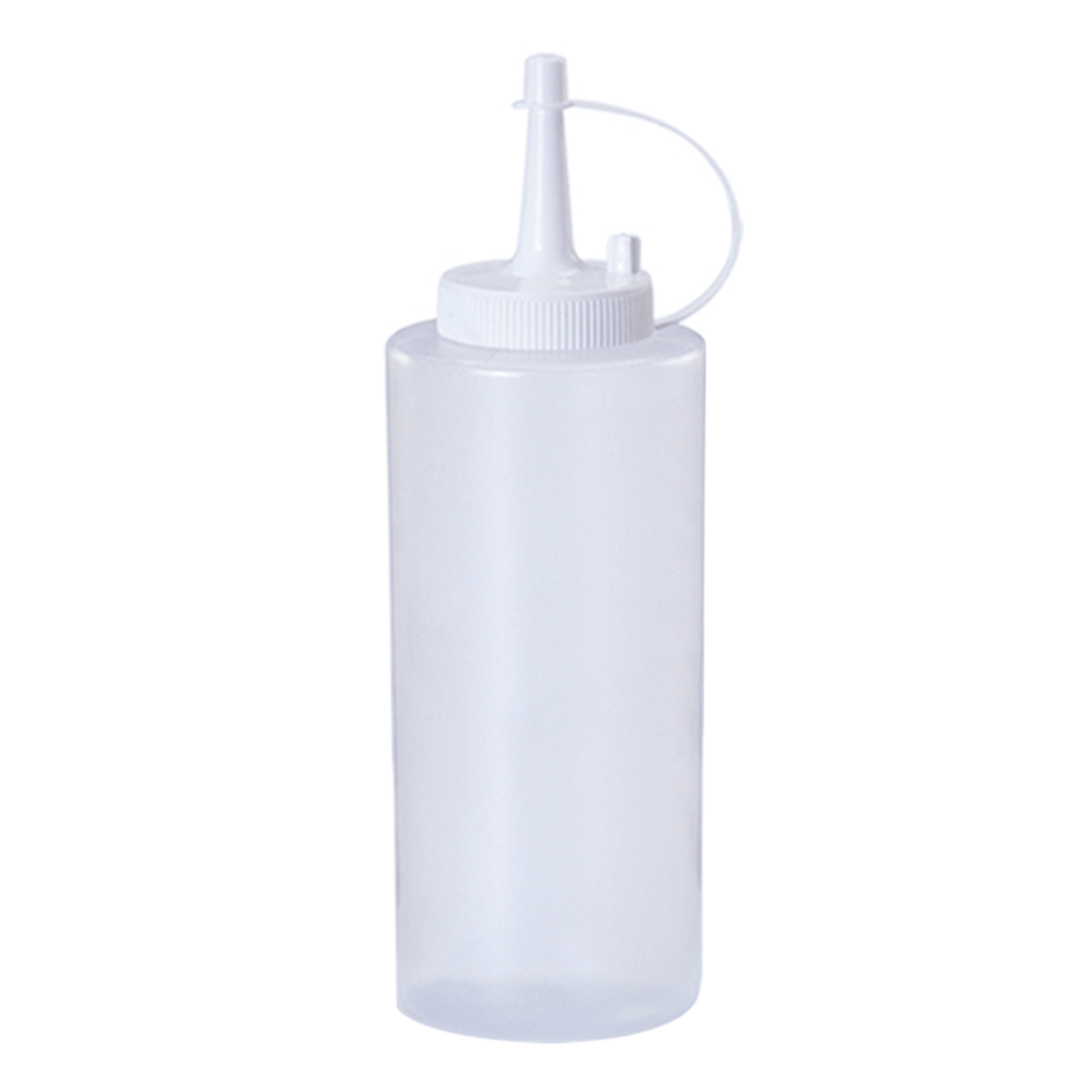 Bisnaga Plástica com Tampa Branca Plasduran 350ml