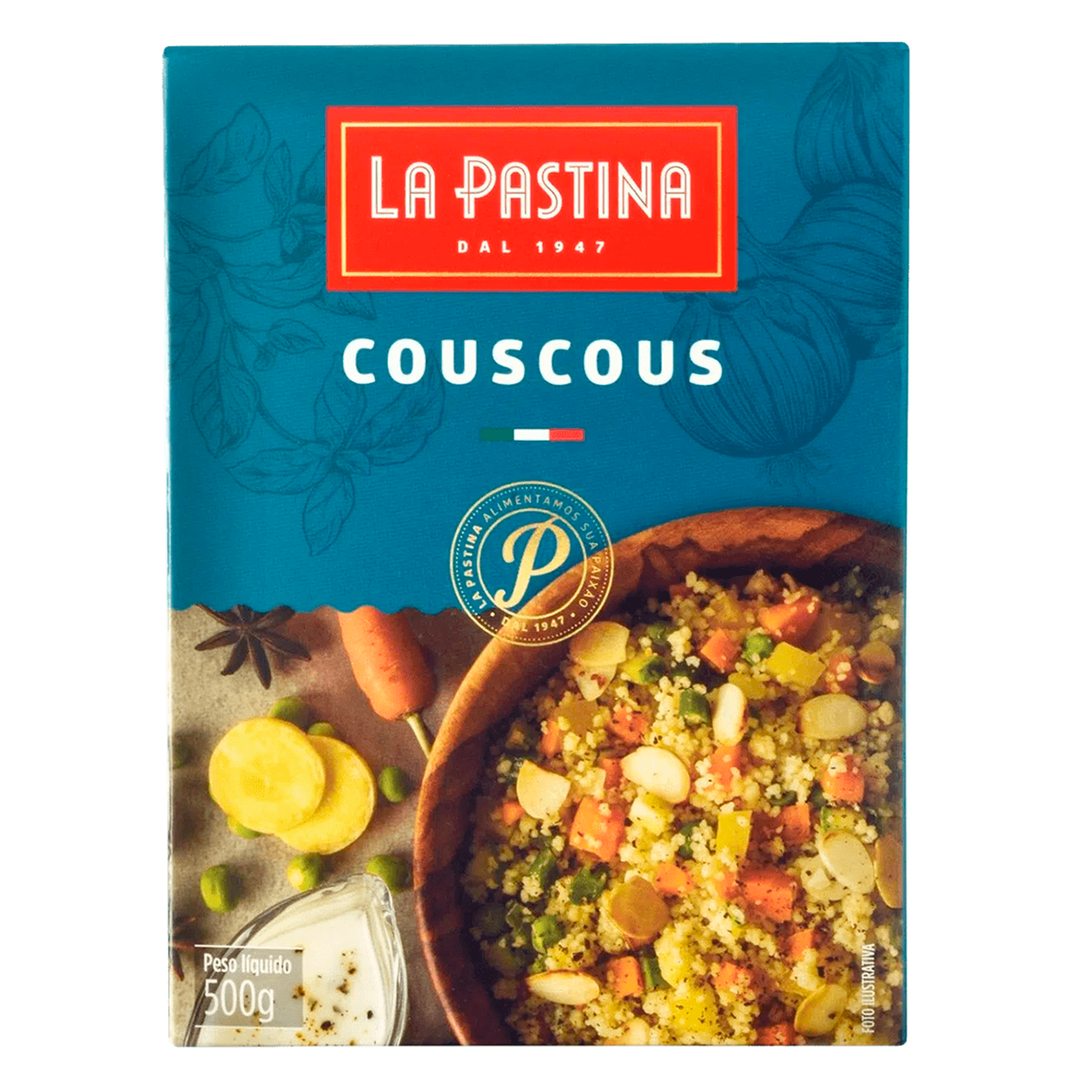 Cuscuz La Pastina Caixa 500g