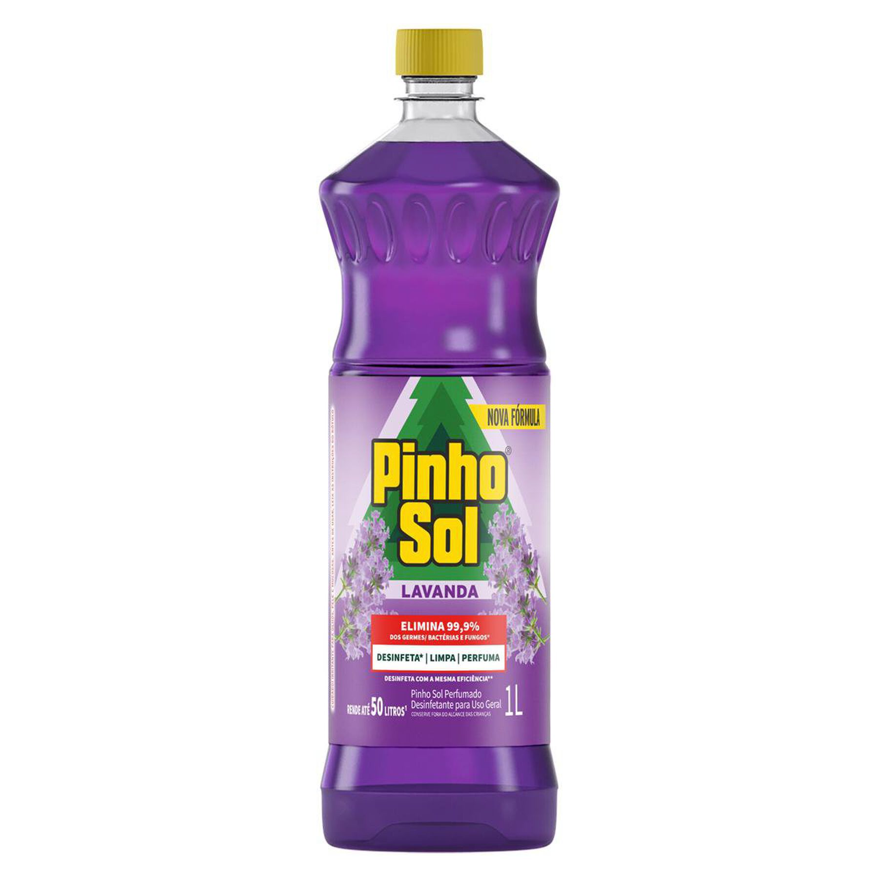 Desinfetante Uso Geral Lavanda Pinho Sol Frasco 1l