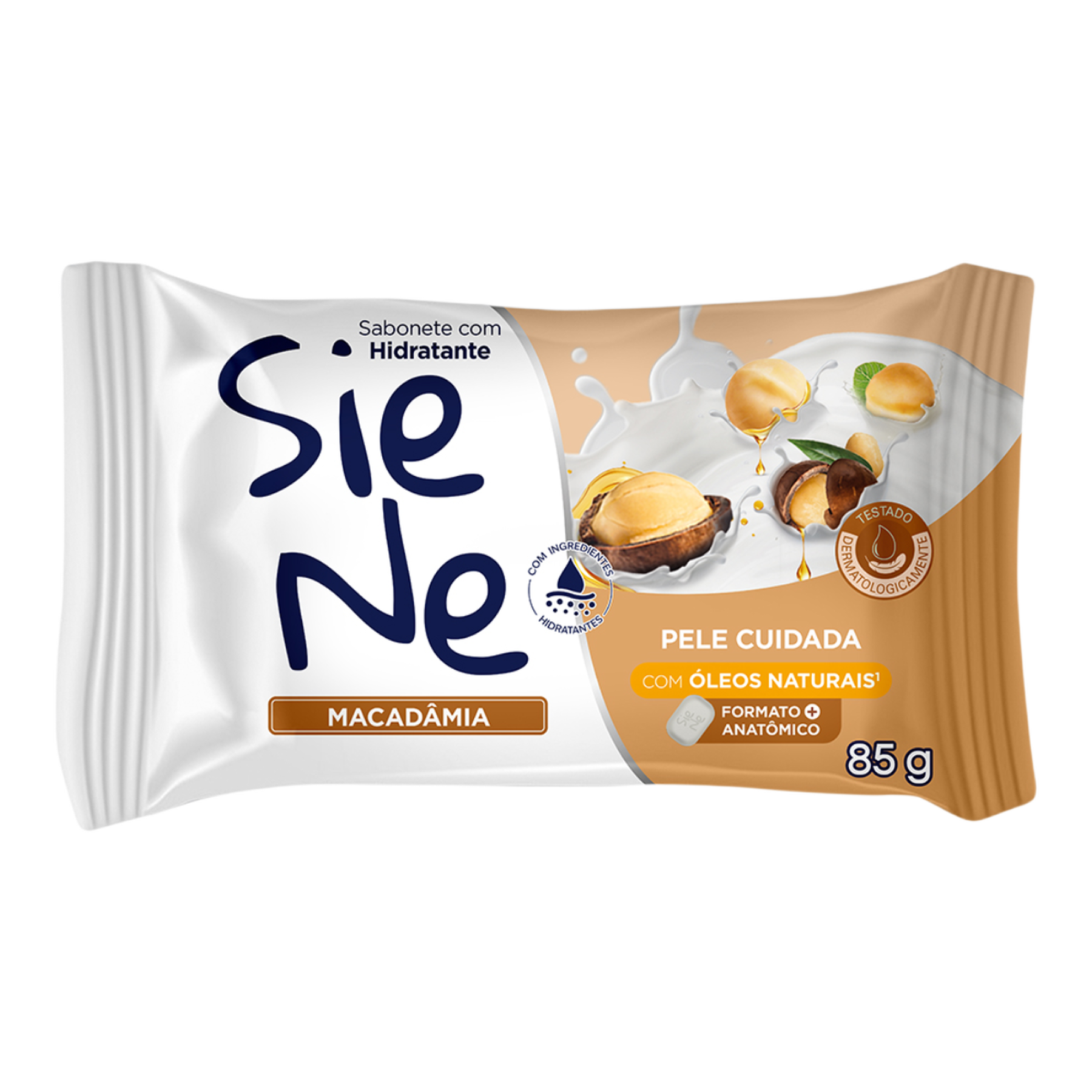 Sabonete em Barra Hidratante Macad&acirc;mia Siene Flow Pack 85g