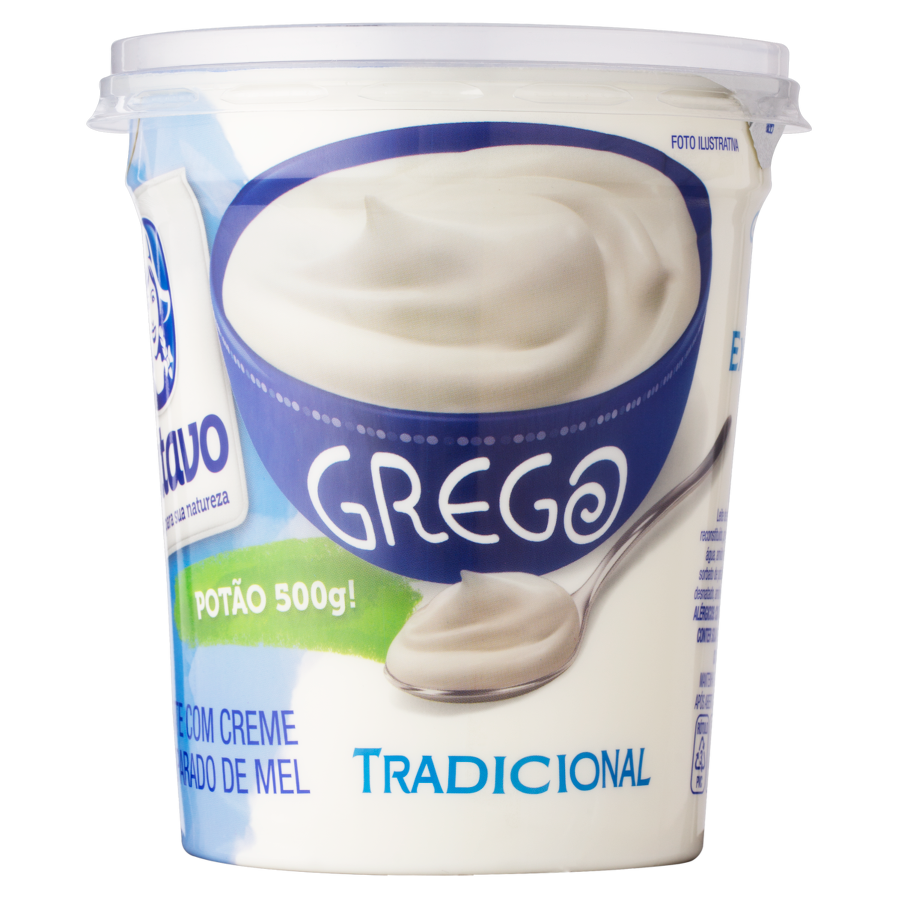 Iogurte Grego Tradicional Batavo Copo 500g