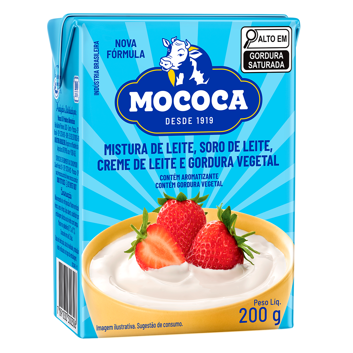 Mistura de Creme de Leite Mococa 200g