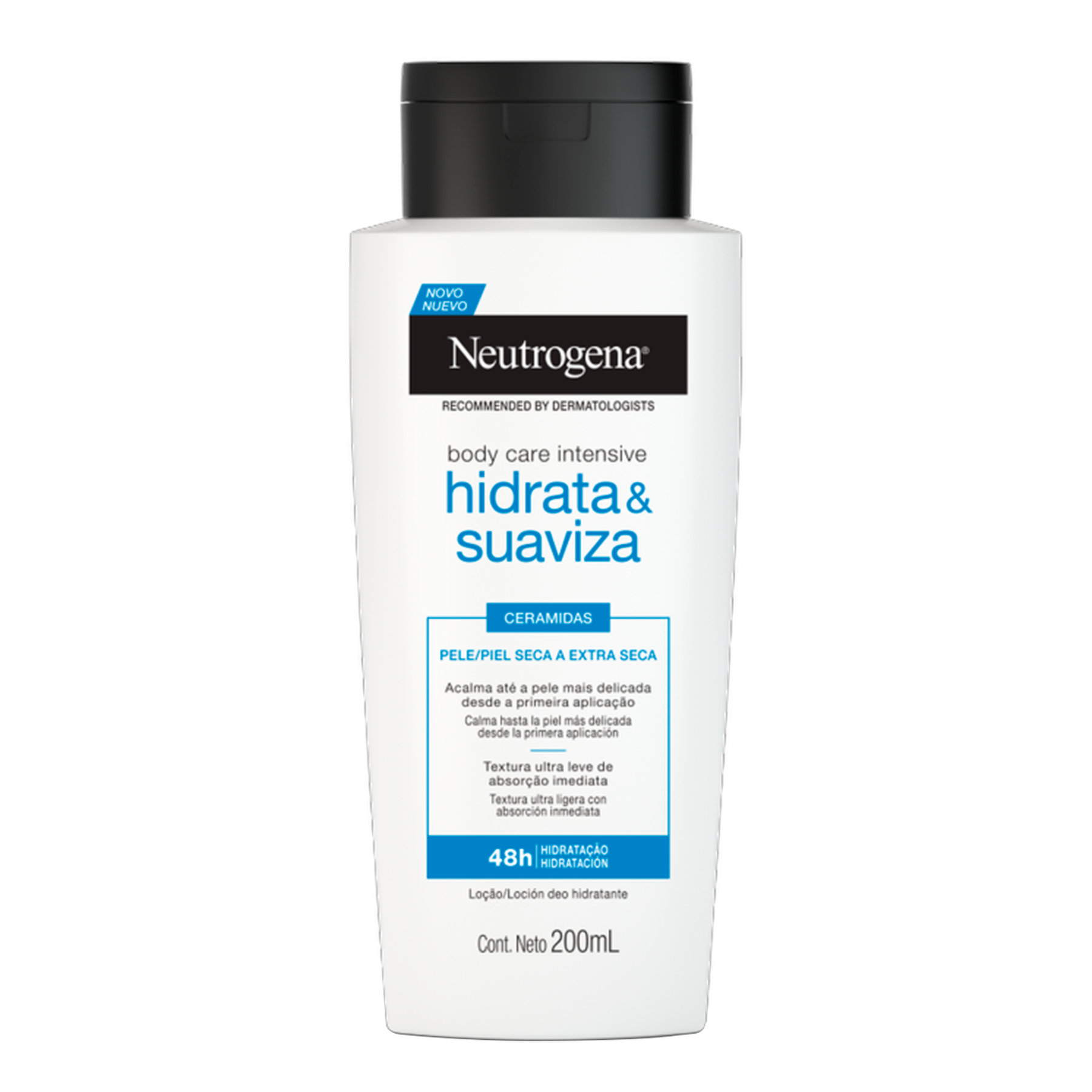 Loção Hidrata e Suaviza Body Care Intensive Neutrogena Frasco 200ml