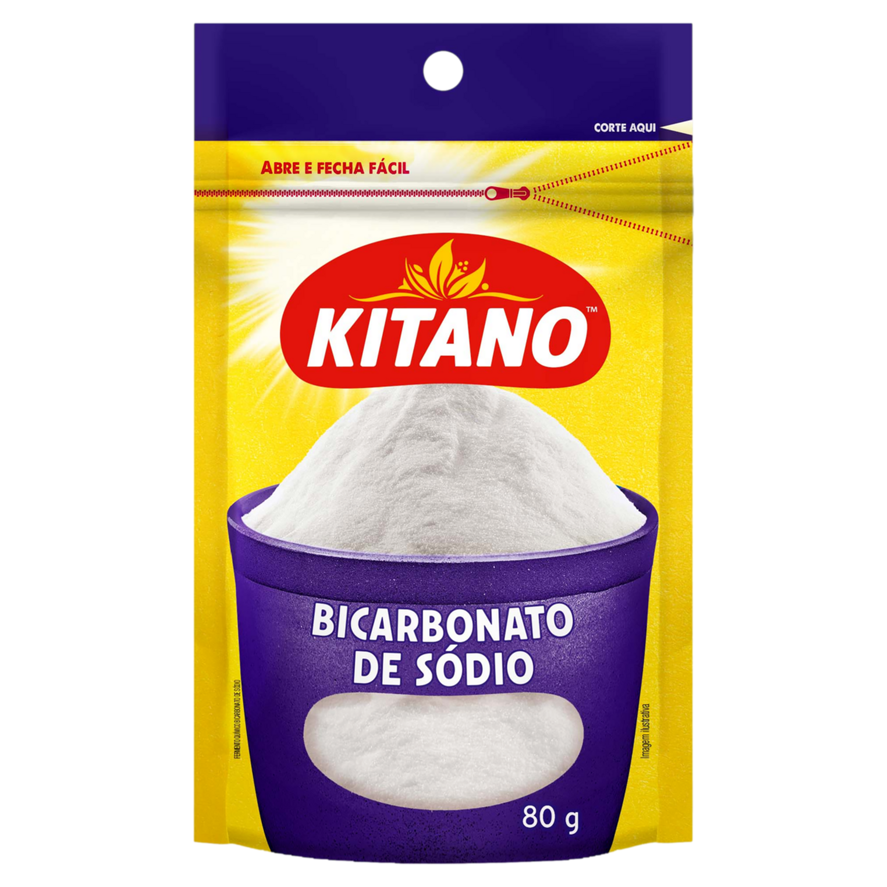Bicarbonato de Sódio Kitano Pouch 80g
