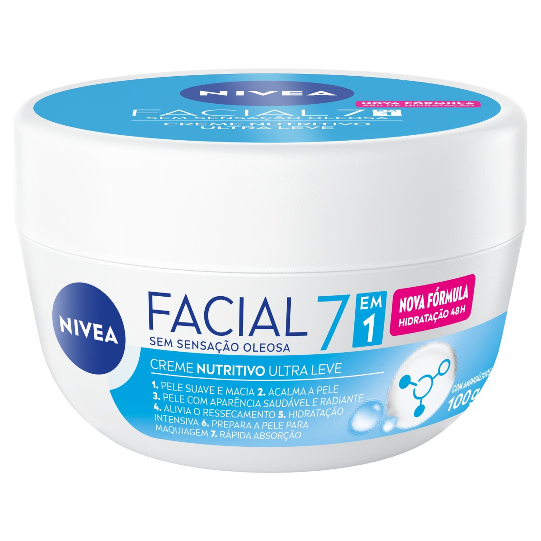 Creme Facial Nutritivo Nivea Pote 100g