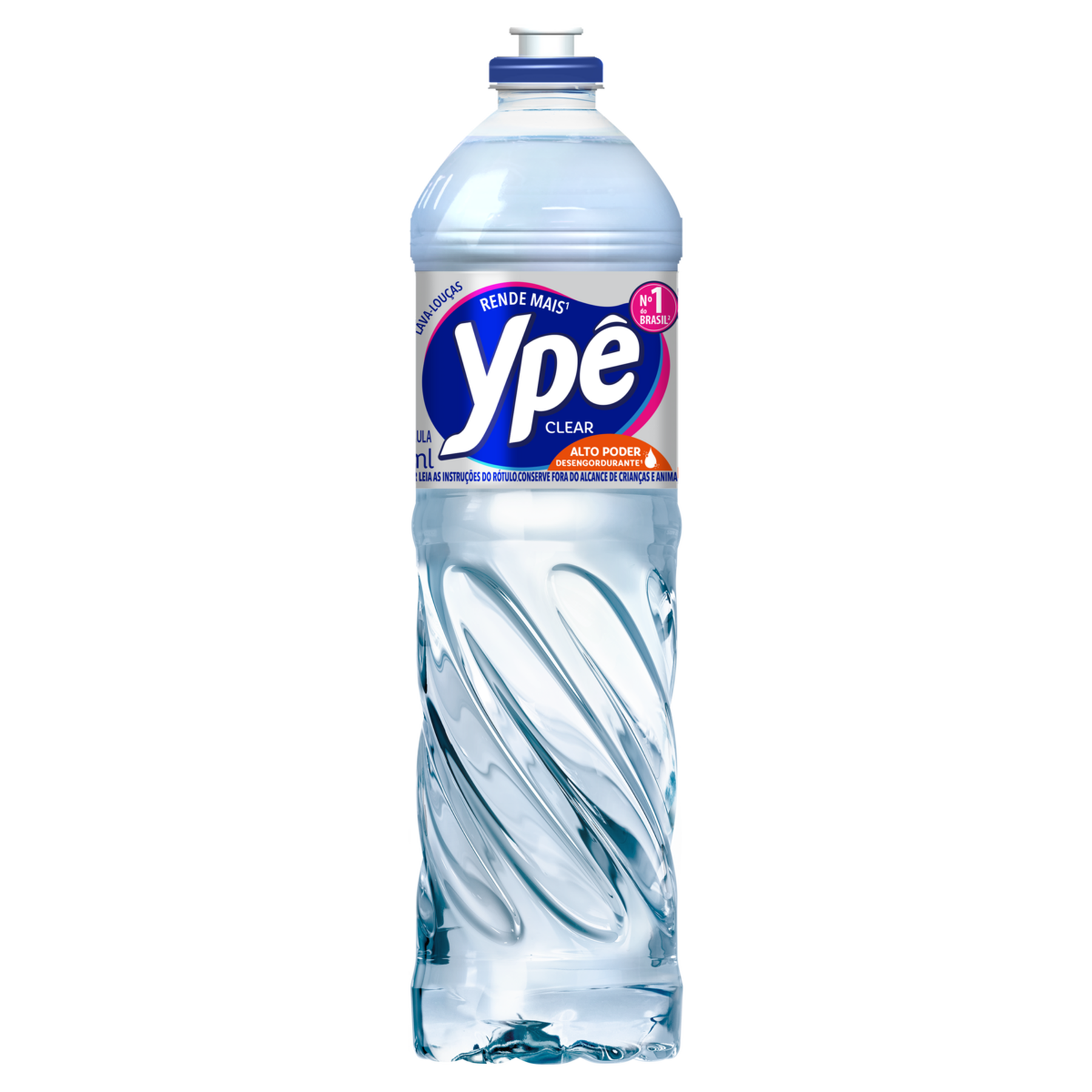 Lava-Lou&ccedil;as L&iacute;quido Clear Yp&ecirc; Squeeze 500ml