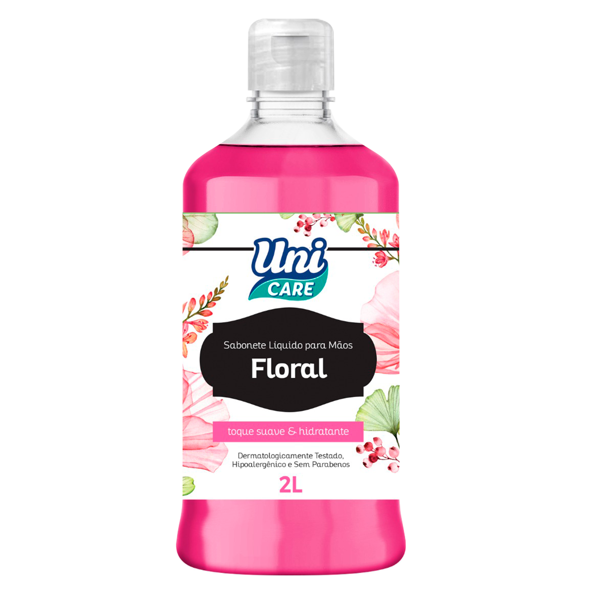 Sabonete L&iacute;quido para M&atilde;os Floral Uni Care 2l