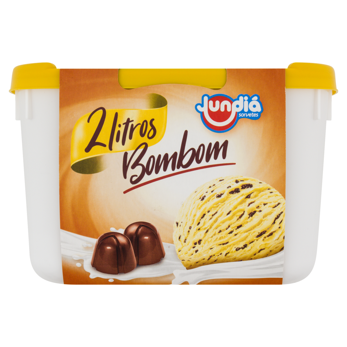 Sorvete Bombom Jundi&aacute; Pote 2l