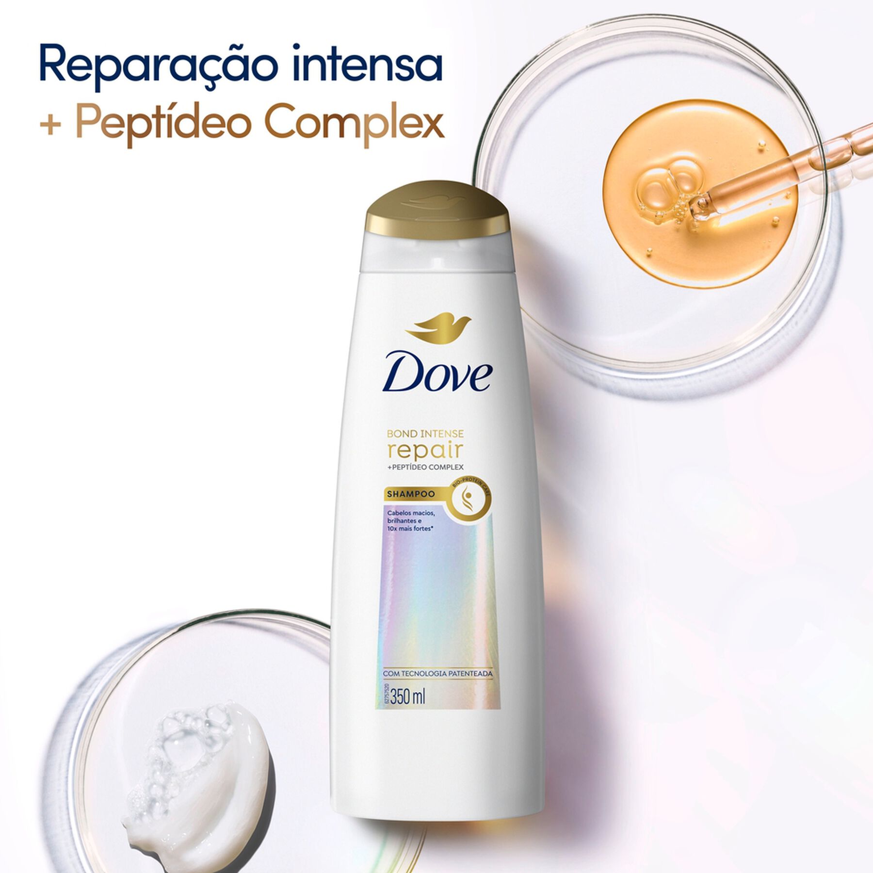 Shampoo Bond Intense Repair Dove Frasco 350ml