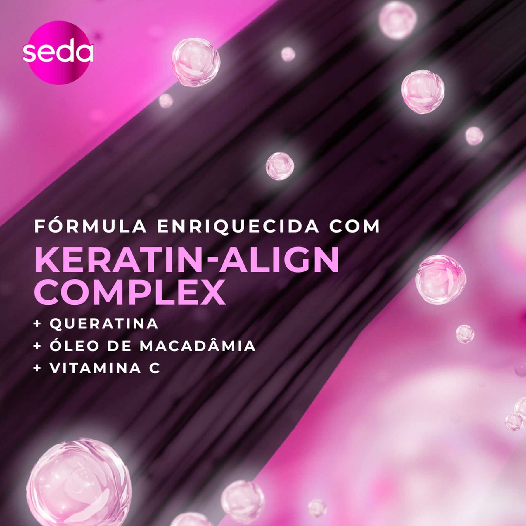 Shampoo Liso Perfeito Seda Frasco 325ml