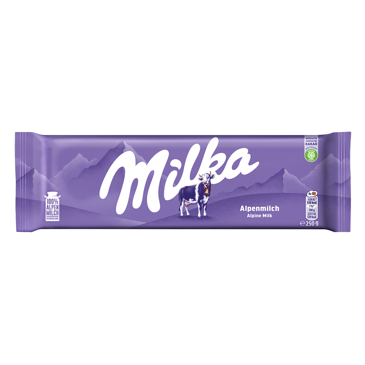 Chocolate ao Leite Milka 250g