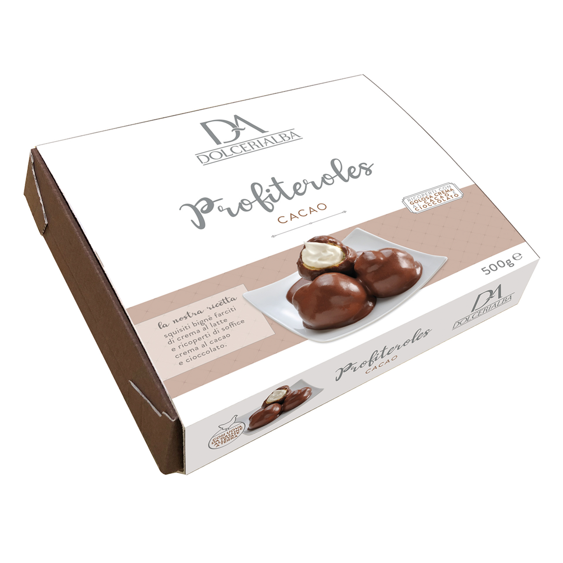 Profiteroles Congelado DolceriAlba Caixa 500g