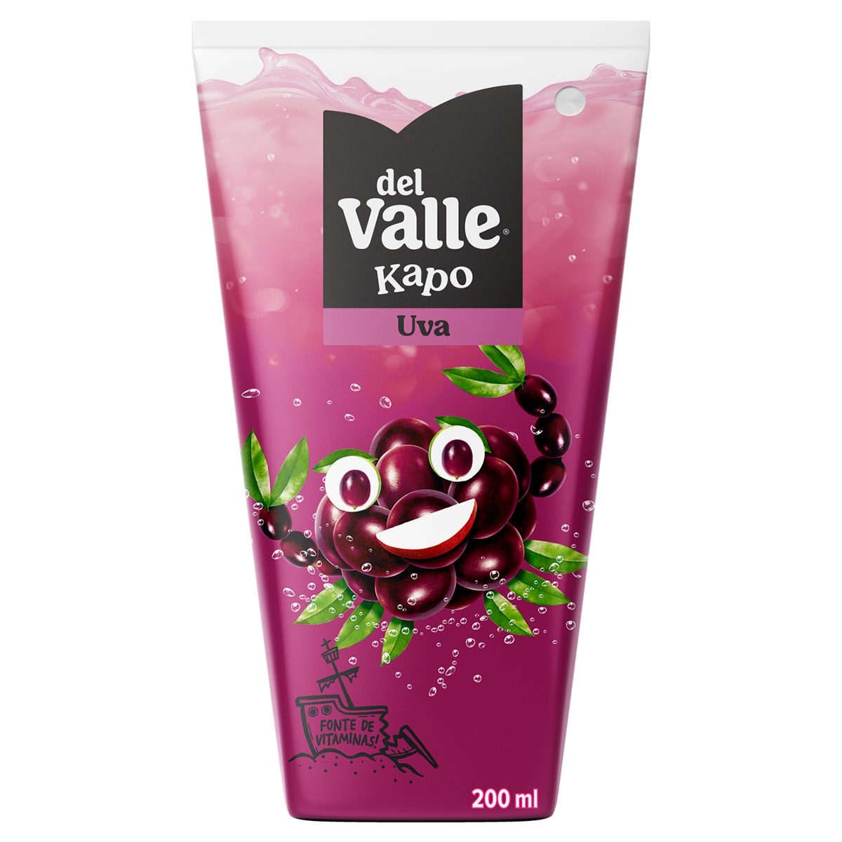 Suco de Uva Kapo Del Valle 200ml