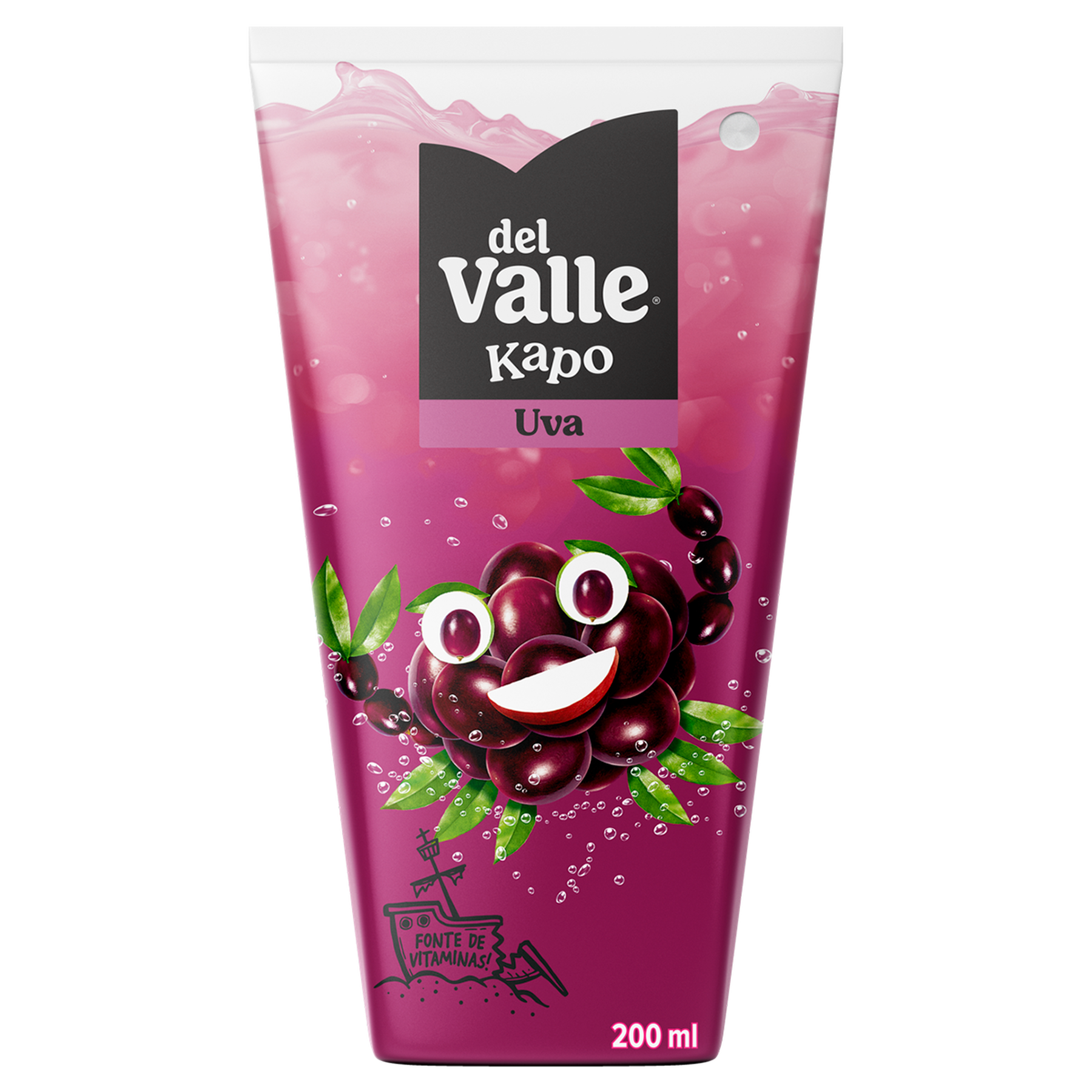 Suco de Uva Kapo Del Valle 200ml