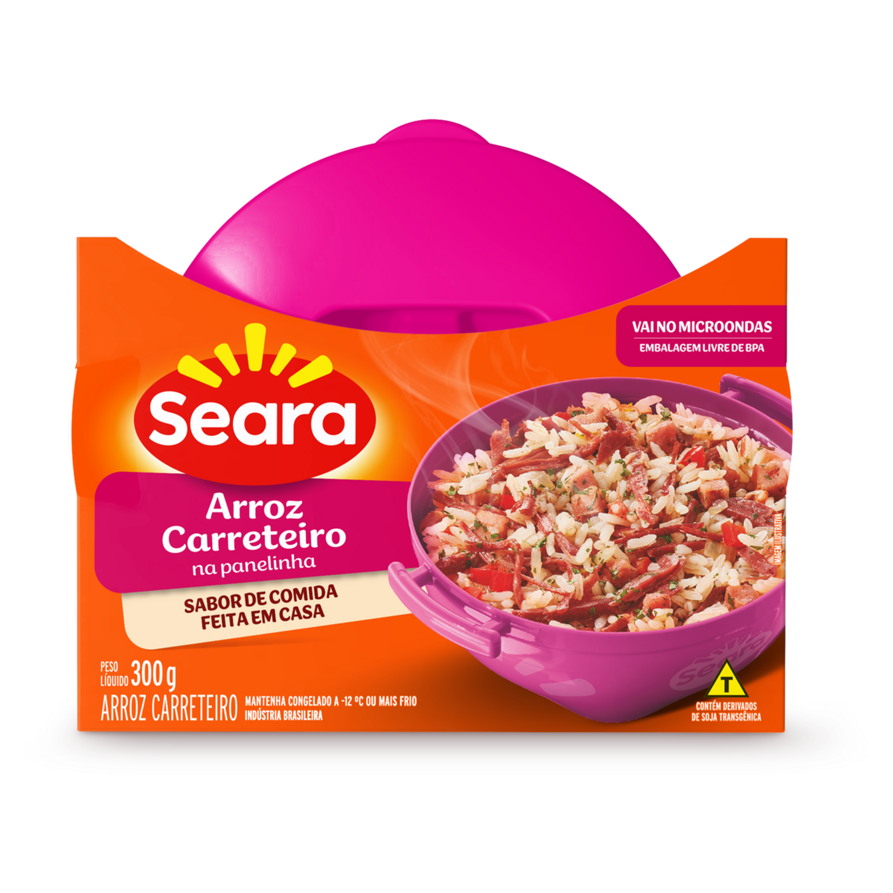 Arroz Carreteiro na Panelinha Seara Pote 300g