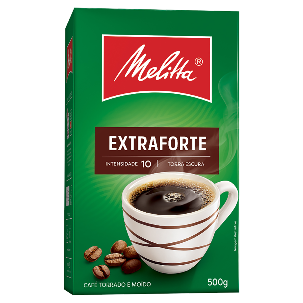 Caf&eacute; Torrado e Mo&iacute;do Extraforte Melitta Caixa 500g