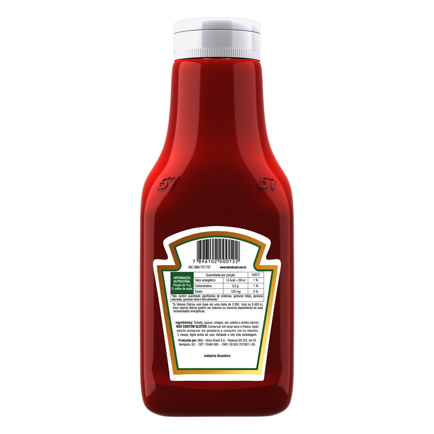 Ketchup Tradicional Heinz Squeeze 1,033kg