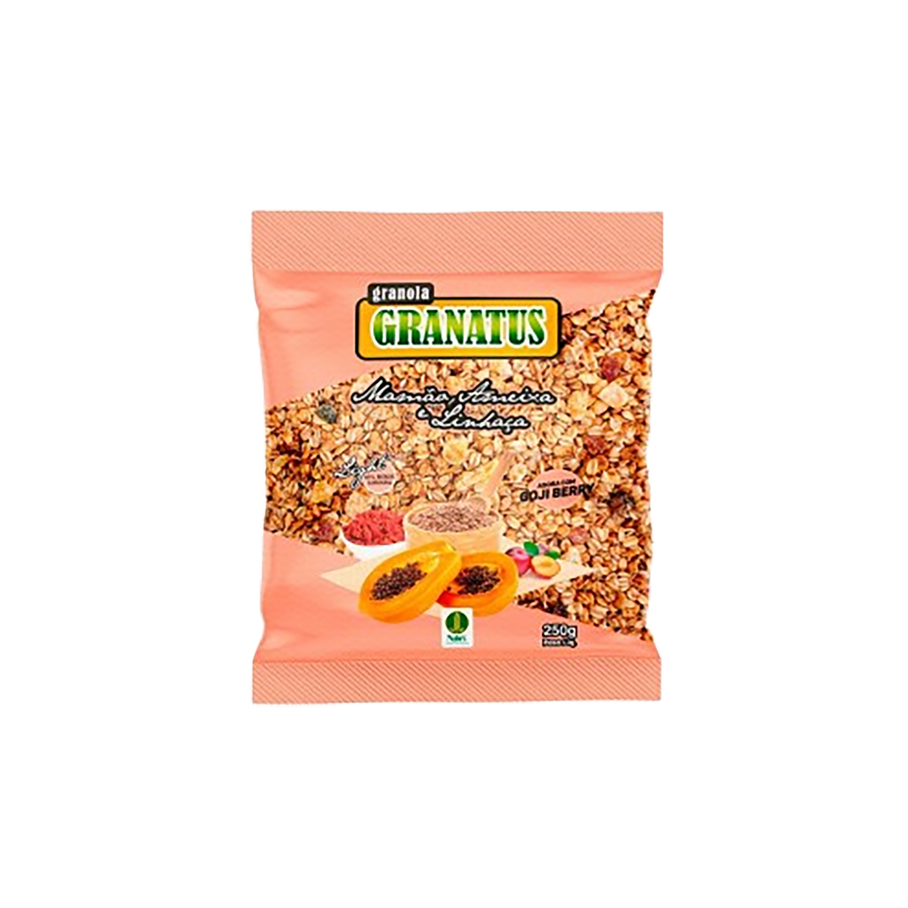 Granola Granatus Ameixa Mamão Linhaça 250g