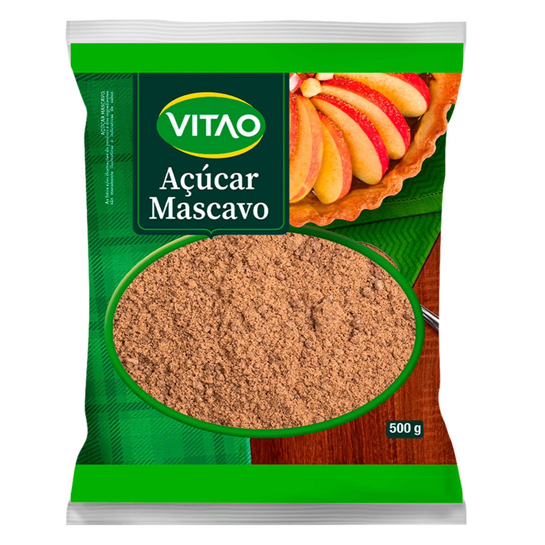 A&ccedil;&uacute;car Mascavo Integral Vitao Pacote 500g