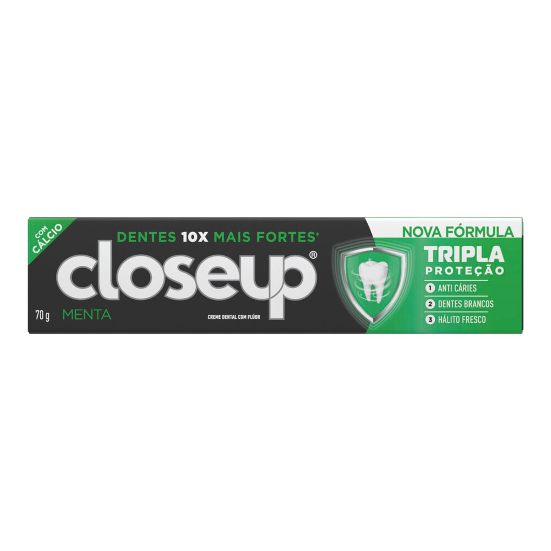 Creme Dental Menta Closeup Triple Caixa 70g