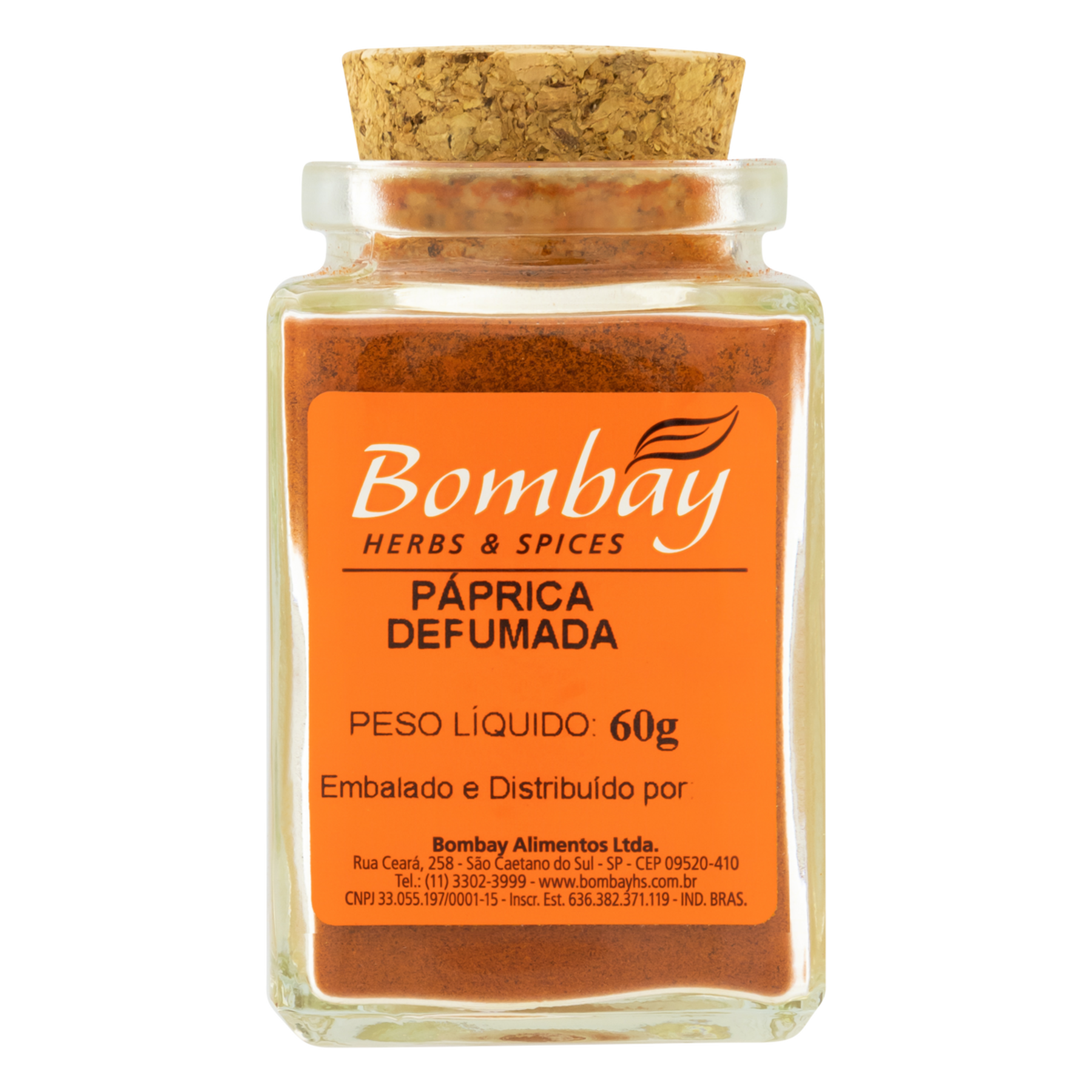 P&aacute;prica Defumada Bombay Vidro 60g