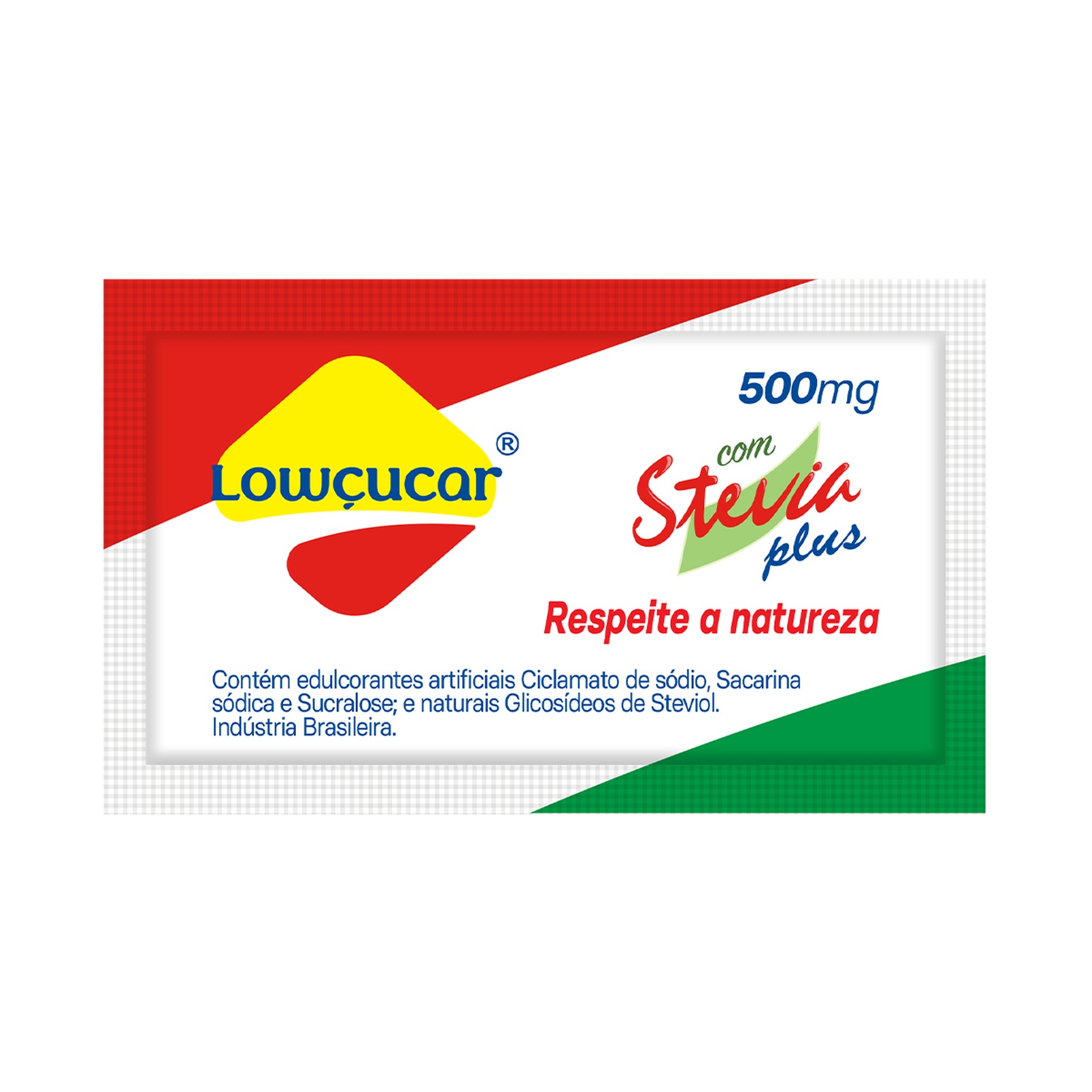 Adoçante em Pó Stevia Lowçucar Plus Caixa 25g C/50 Unidades
