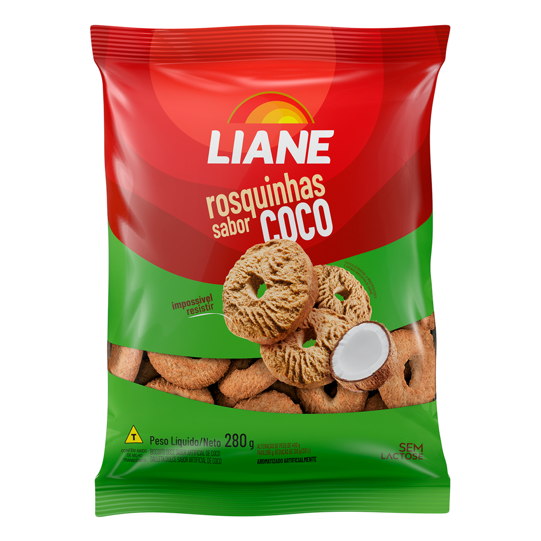 Rosquinha Coco Liane Pacote 280g