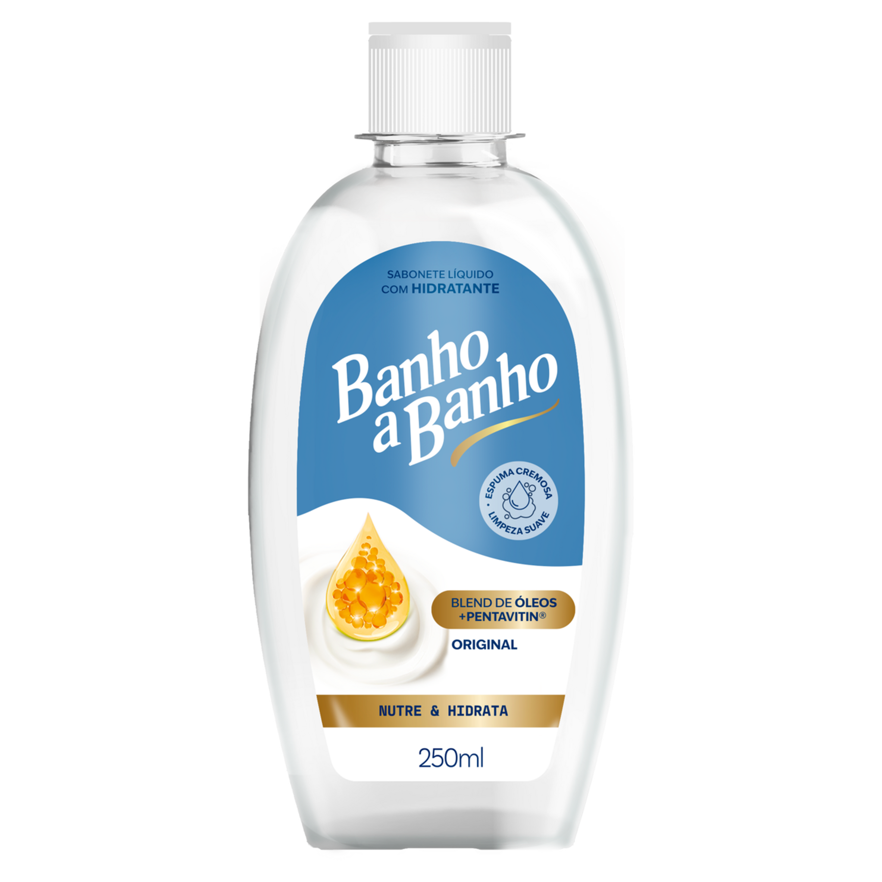 Sabonete L&iacute;quido Hidratante Original Banho a Banho Frasco 250ml