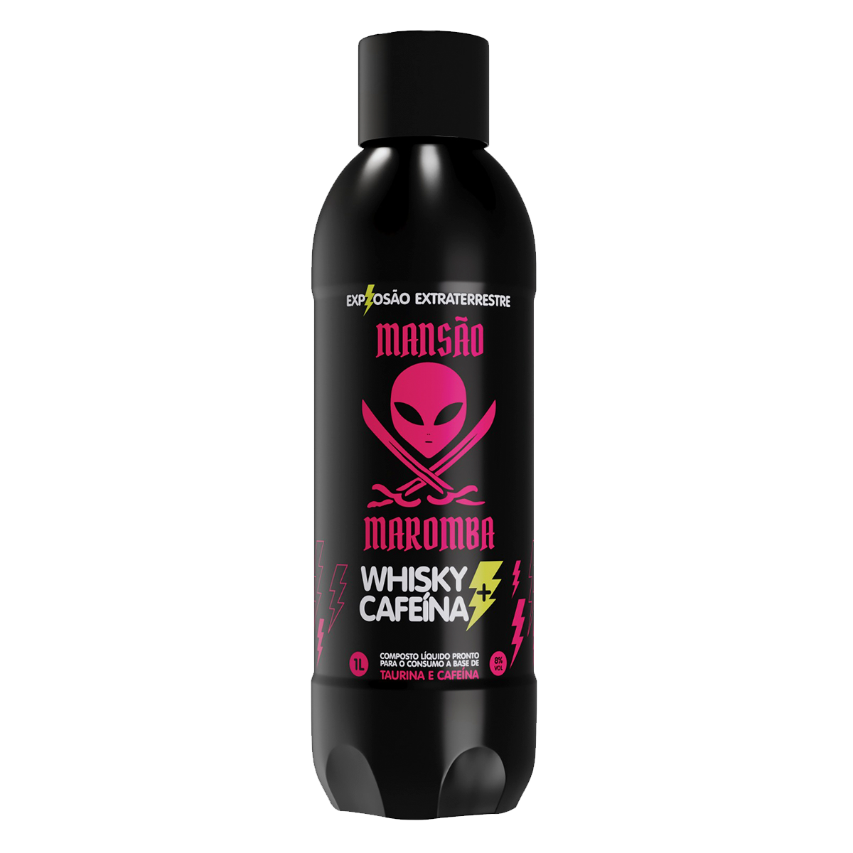 Bebida Mista Whisky + Cafe&iacute;na Mans&atilde;o Maromba Garrafa 1l