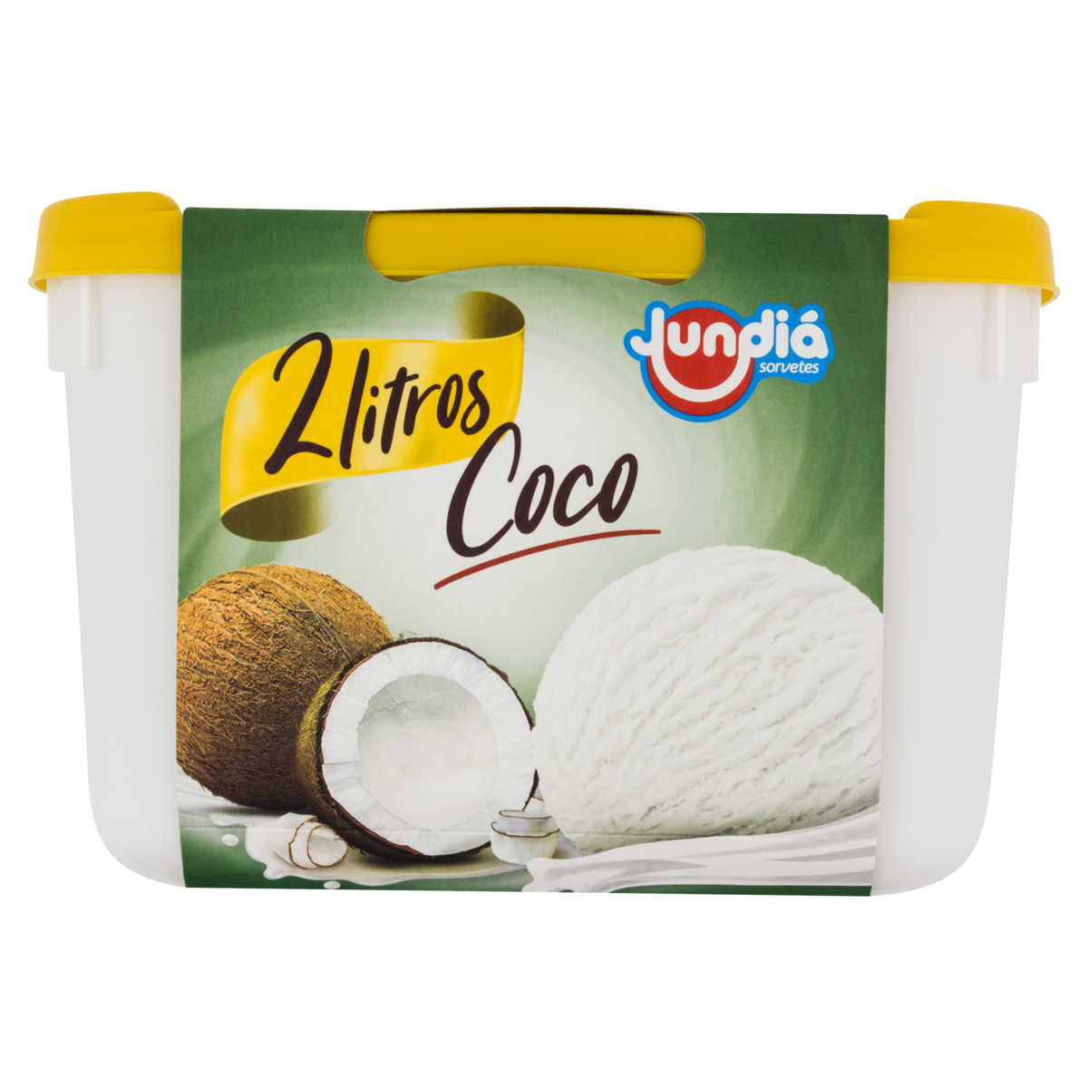 Sorvete Coco Jundi&aacute; Pote 2l