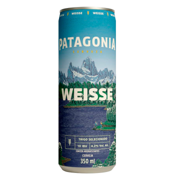 Cerveja Weisse Patagonia Lata 350ml