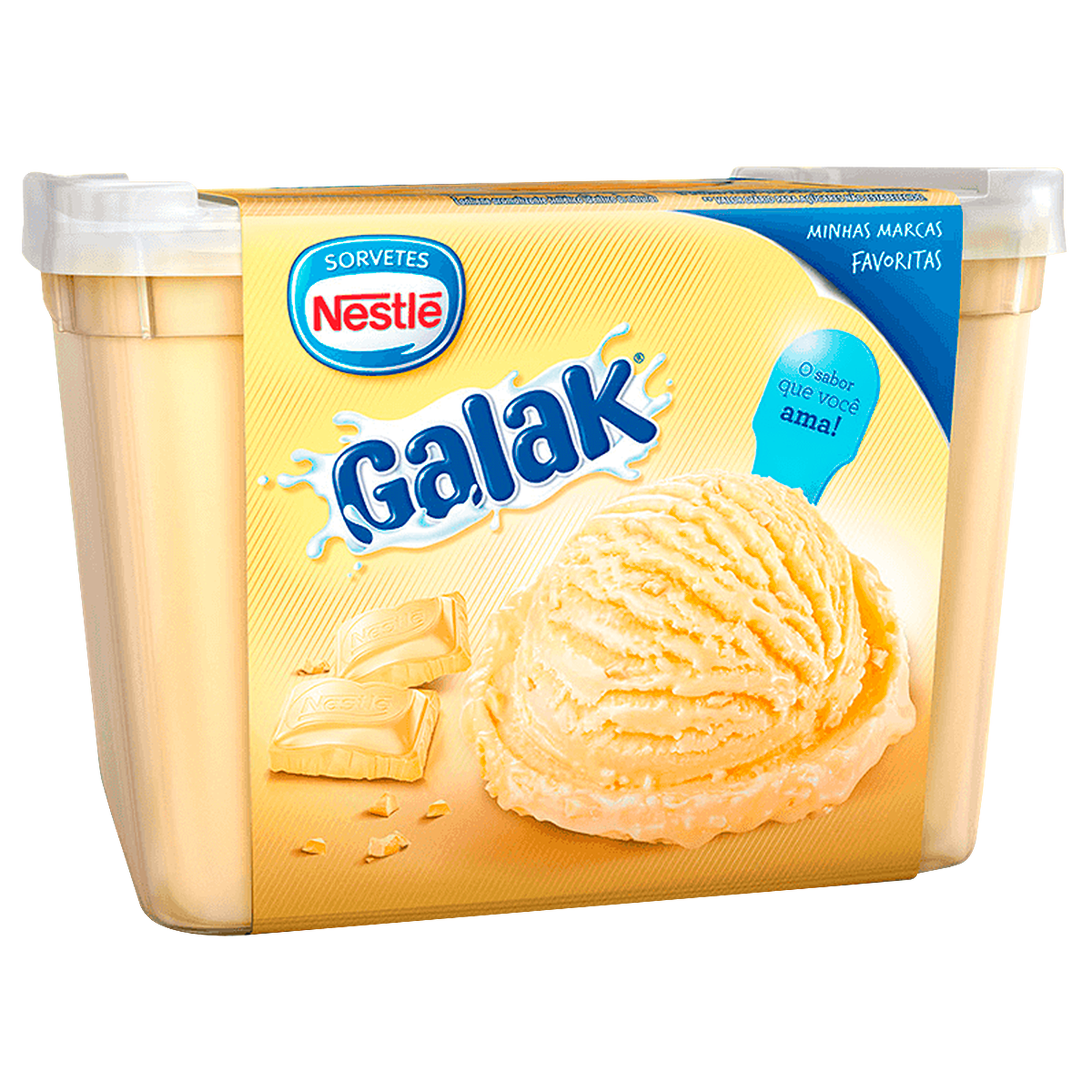 Sorvete Galak Nestl&eacute; Pote 1,5l