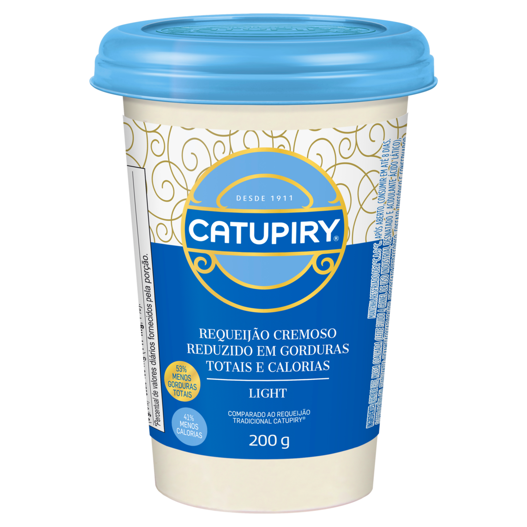 Requeijão Cremoso Light Catupiry Copo 200g