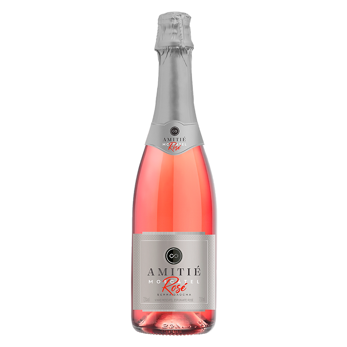 Espumante Moscatel Ros&eacute; Amiti&eacute; 750ml