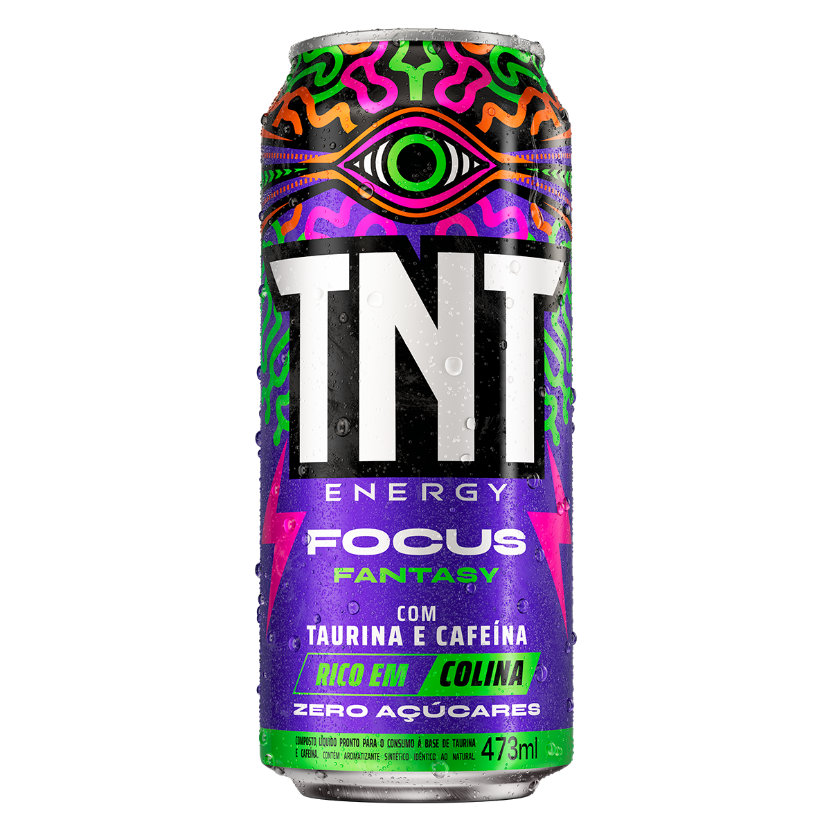 Energ&eacute;tico Focus TNT Lata 473ml